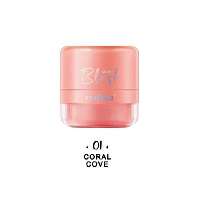 Maliao 3D Powder Matte Mushroom Blush | Soft Light Easy to Blend Makeup Blusher - MAT Beauty