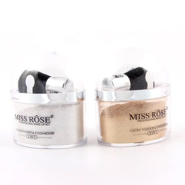 Miss Rose Illuminator Powder - Makeup Loose Powder for Radiant Skin - MAT Beauty