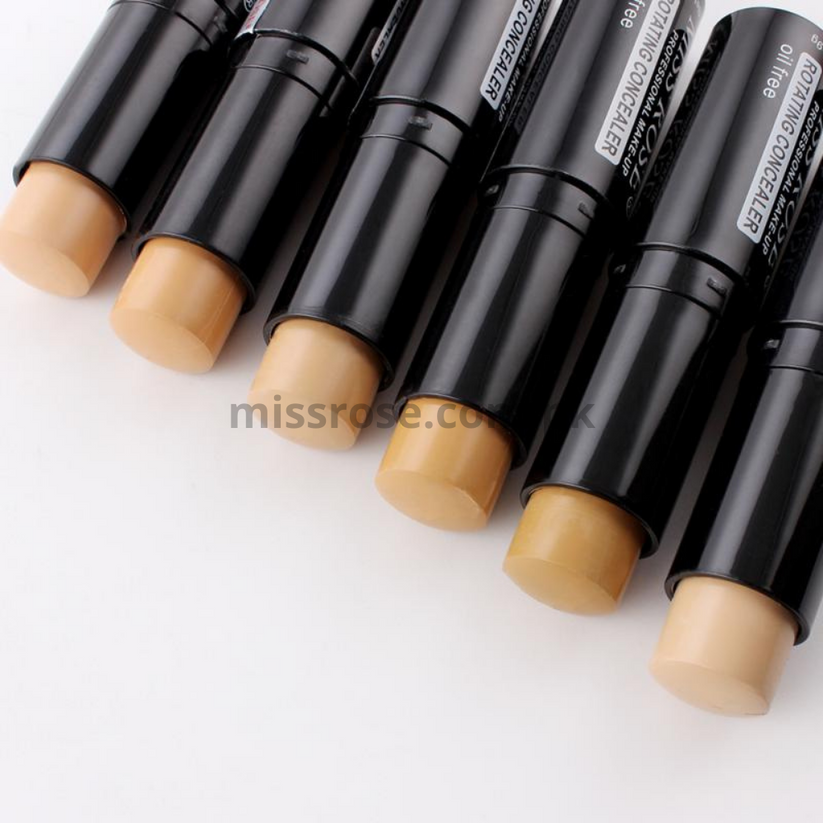 MISS ROSE Concealer - Rotating Applicator for Flawless Coverage and Easy Use - MAT Beauty