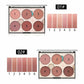 6 Color Miss Rose Blush Contour Palette for Flawless Makeup Application - MAT Beauty