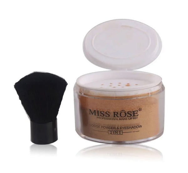 Miss Rose Illuminator Powder - Makeup Loose Powder for Radiant Skin - MAT Beauty
