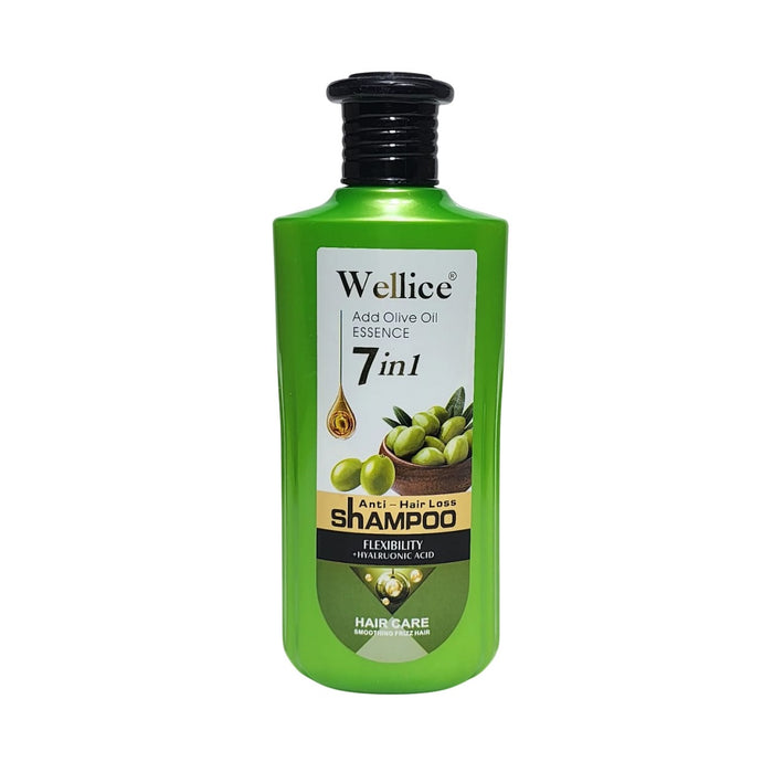 Wellice 7 in 1 Anti-Hair Loss Shampoo with Hyaluronic Acid & Soothing Care - MAT Beauty
