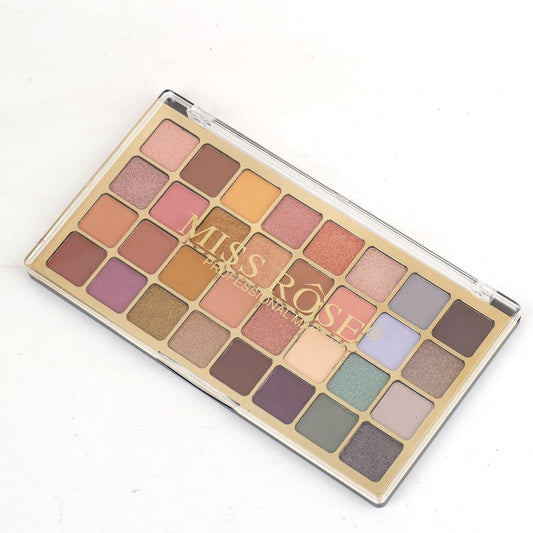 Miss Rose Eyeshadow Palette - 32 Colors for Stunning Looks - MAT Beauty