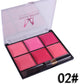 Miss Rose Blush Powder Palette – 6 Color Makeup Blush Powder Set - MAT Beauty