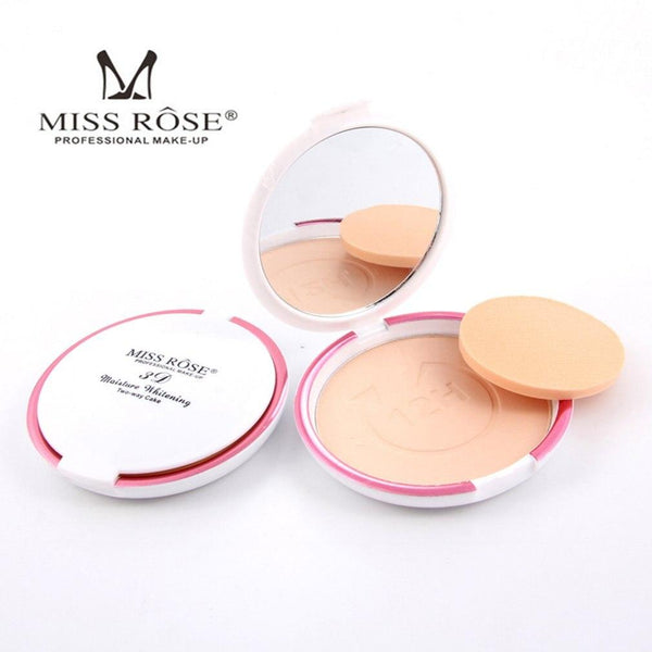 Miss Rose Compact Powder for Flawless Skin and Long-lasting Finish - MAT Beauty