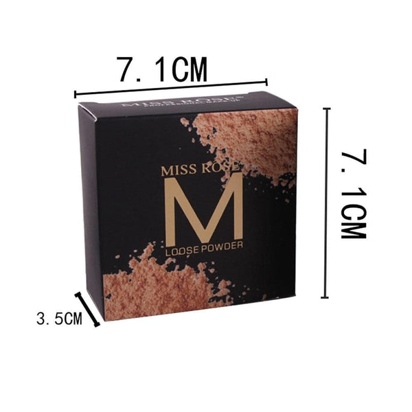 MISS ROSE Loose Powder for Flawless Coverage and Long-Lasting Finish - MAT Beauty