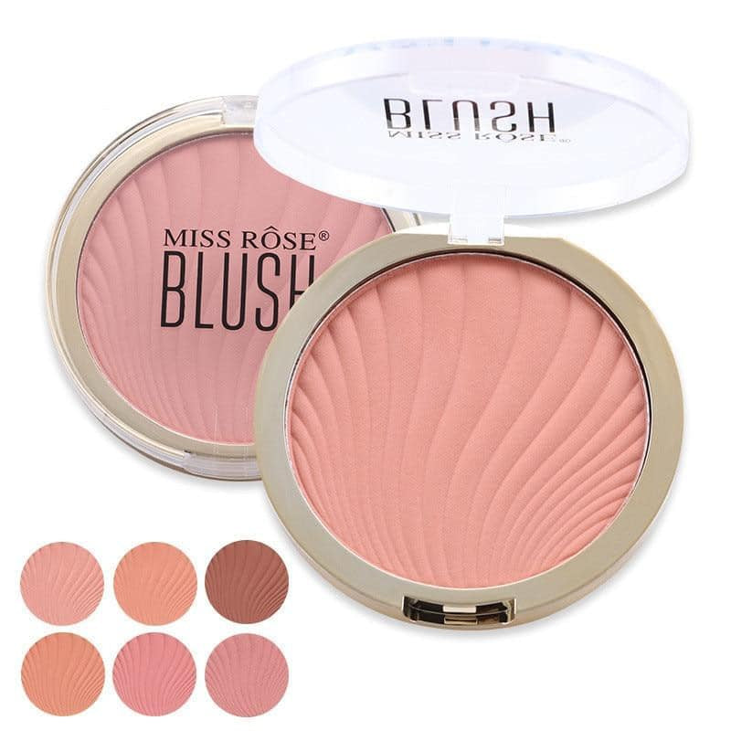 MISS ROSE Blush Makeup for Radiant Cheeks - Professional Formula - MAT Beauty