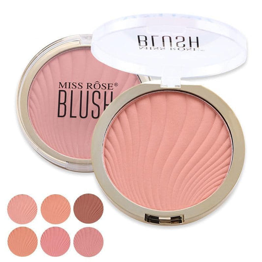MISS ROSE Blush Makeup for Radiant Cheeks - Professional Formula - MAT Beauty