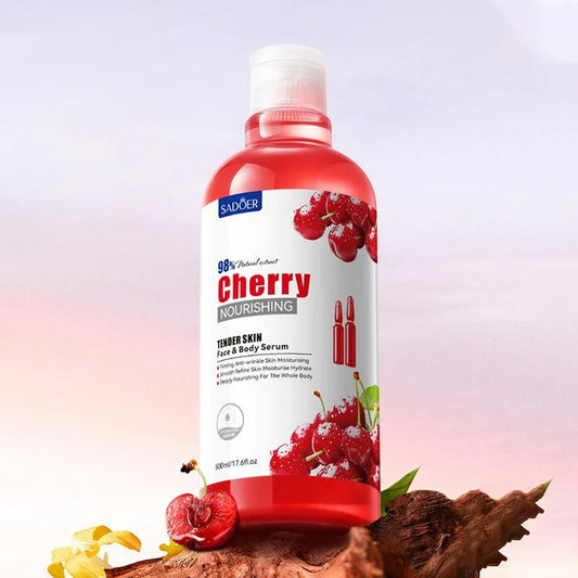 SADOER Cherry Smooth Skin Serum for Glowing Face & Body - MAT Beauty