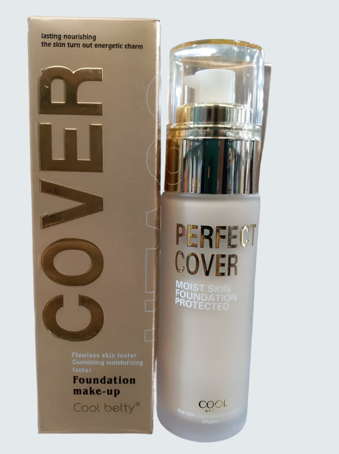 Cool Betty Moist Skin Foundation - Perfect Cover Protected Makeup - MAT Beauty