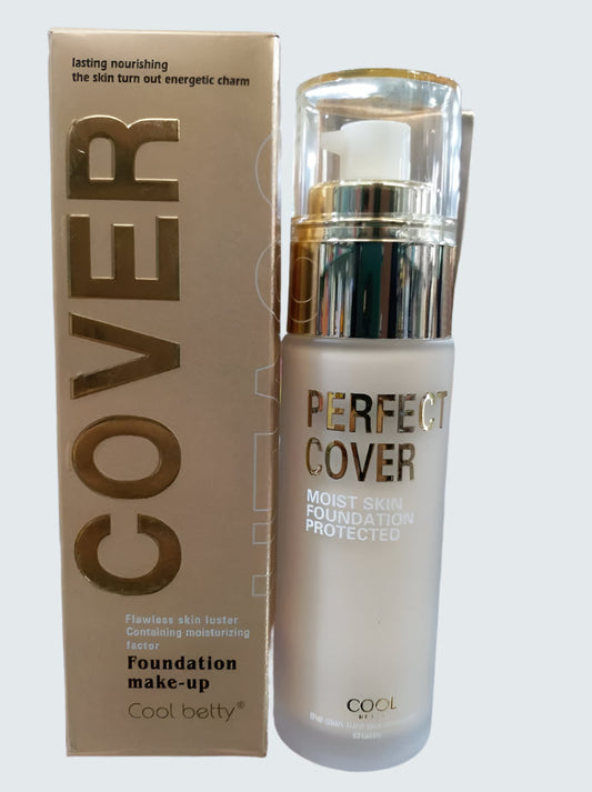 Cool Betty Moist Skin Foundation - Perfect Cover Protected Makeup - MAT Beauty