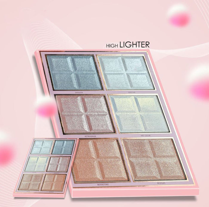 Mocallure Makeup Palette - All In One 5 Pages Book for Ultimate Beauty Looks - MAT Beauty