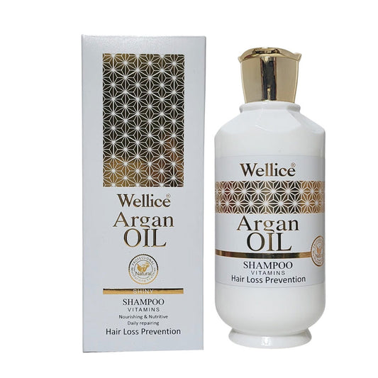 Wellice Argan Oil Shampoo Premium Edition Spa Vitamins 520g - MAT Beauty